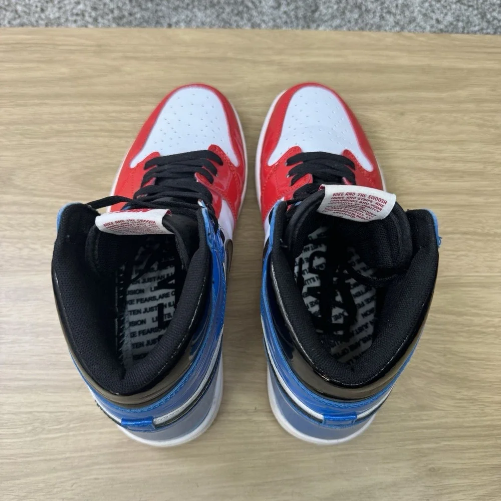 Air Jordan 1‎ Retro High OG Fearless UNC To Chicago Men's Size 9.5 CK5666-100